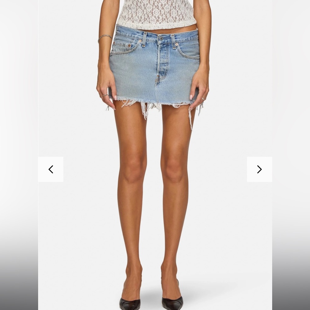 EB denim vintage mini skirt